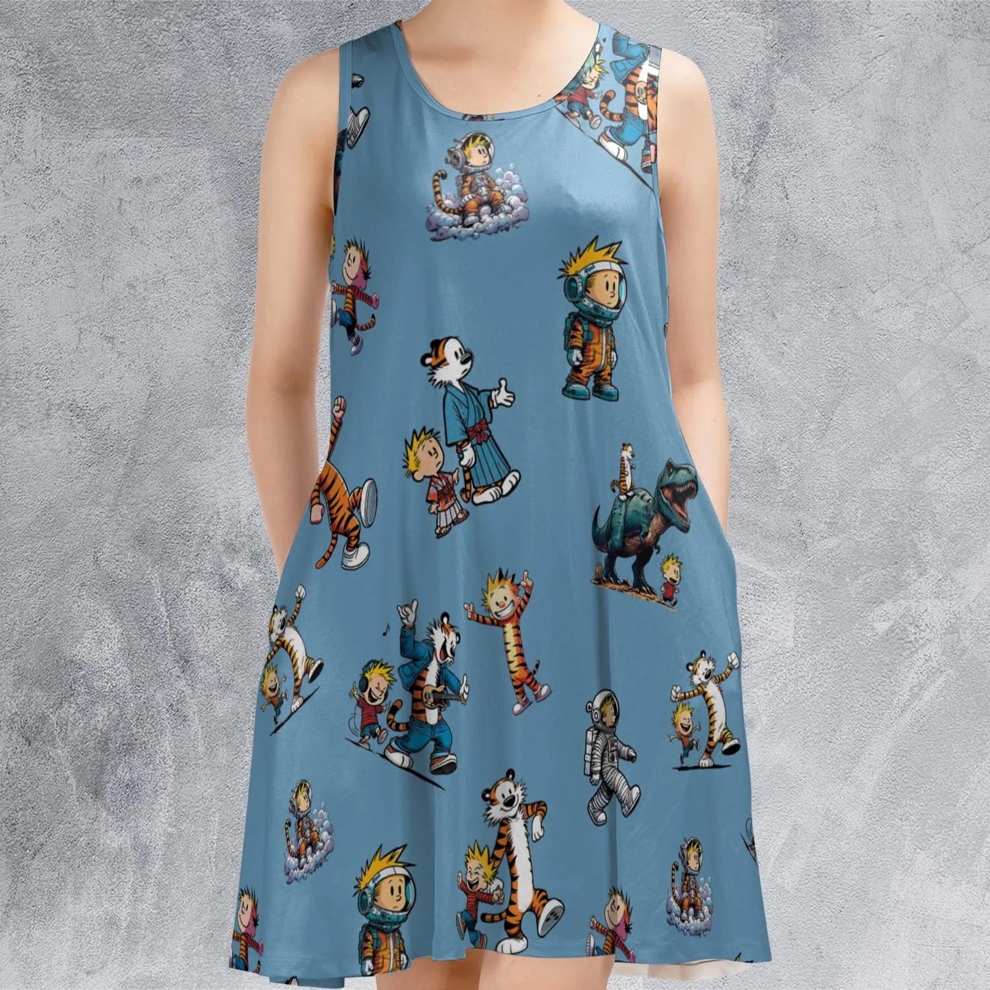 Casual Sleeveless Dress - EV3XXZ2H