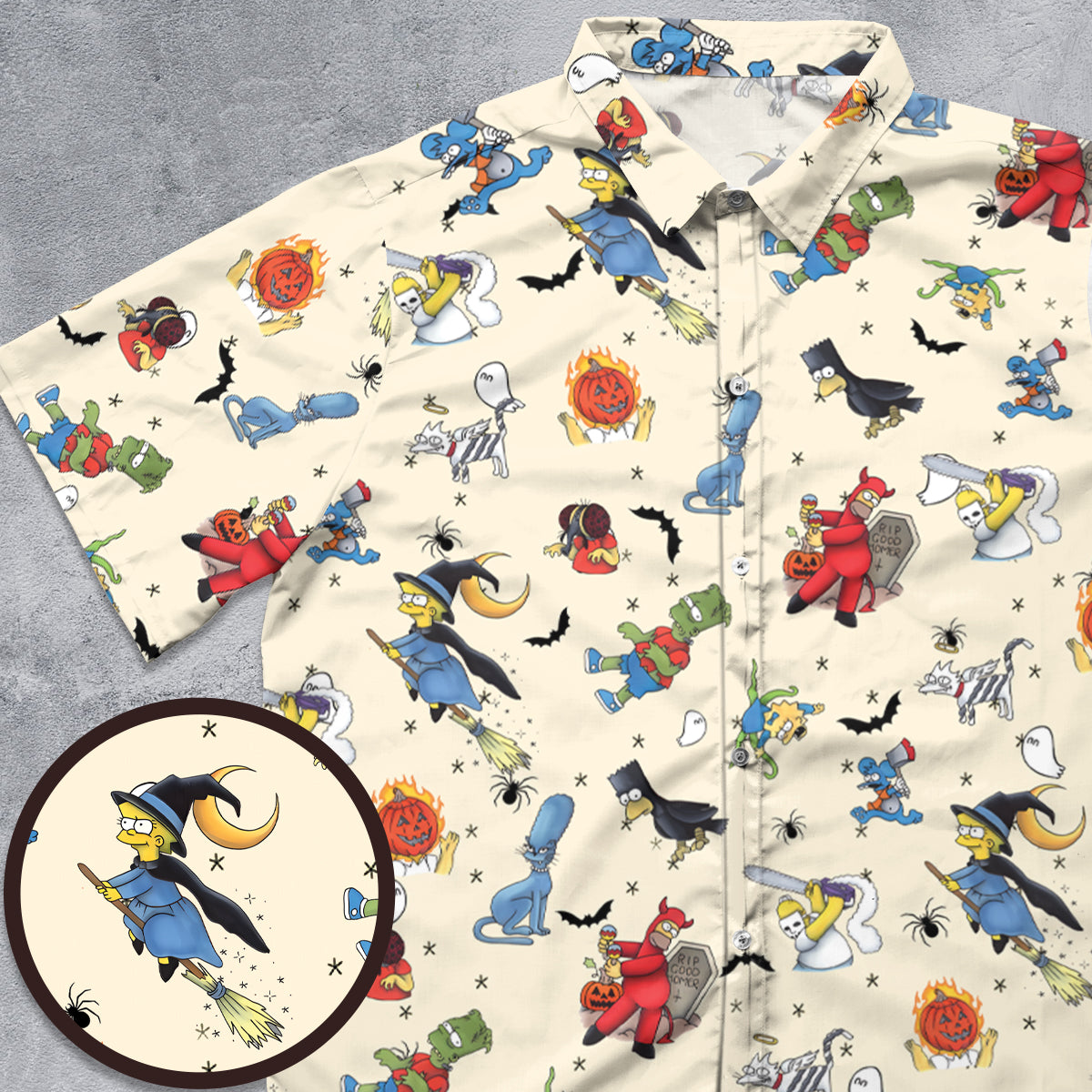 Short Sleeve Button Shirt - UQMM442U