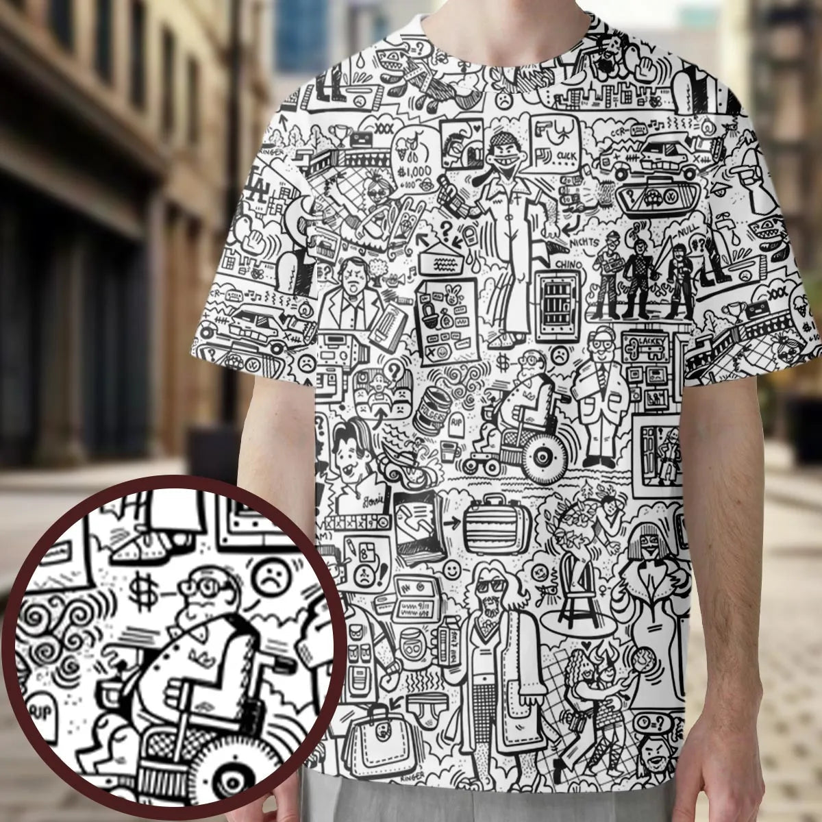 Full Print T-Shirt - ARUVG692