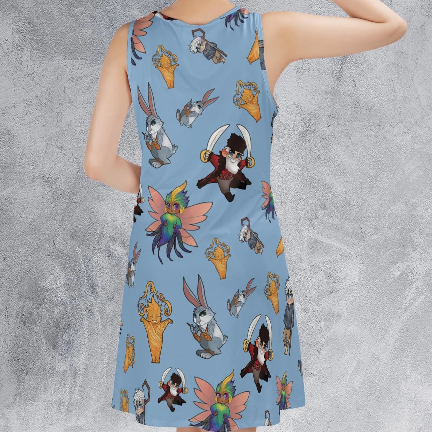 Casual Sleeveless Dress - VNSUYUQ8