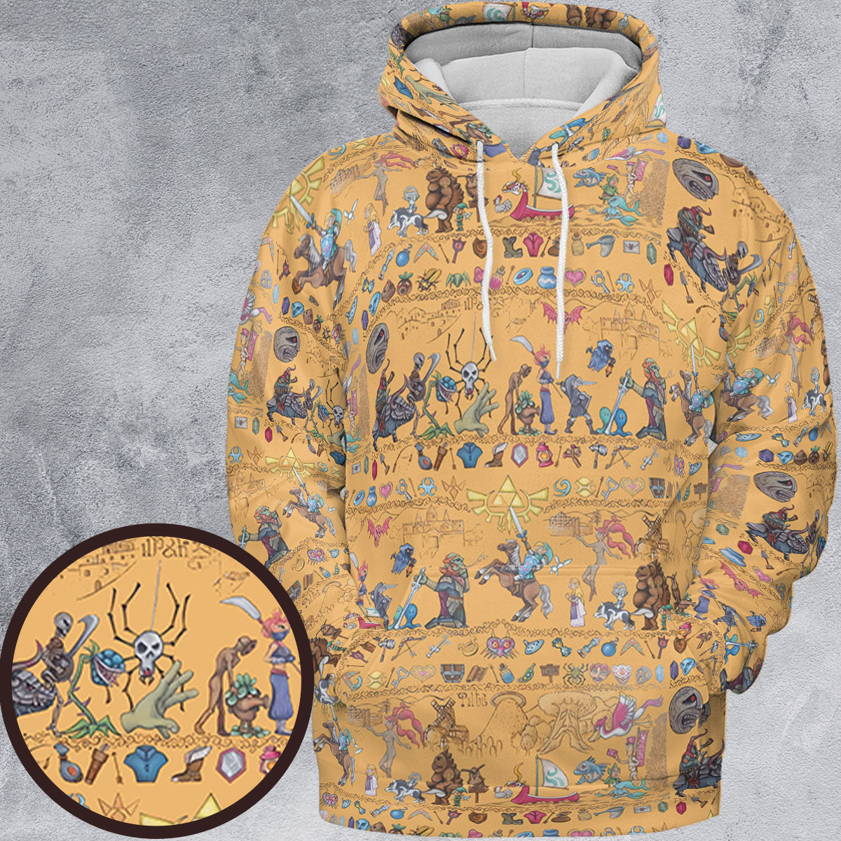 Full Print Hoodie - AY1PKTA2