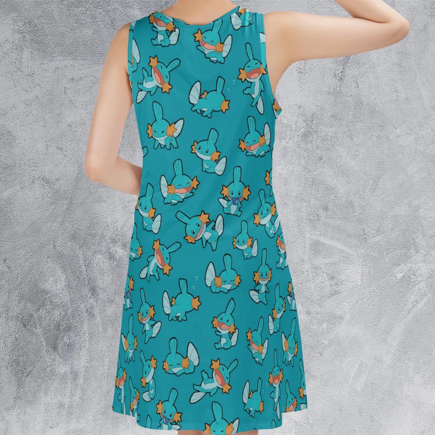 Casual Sleeveless Dress - QUMX87YA