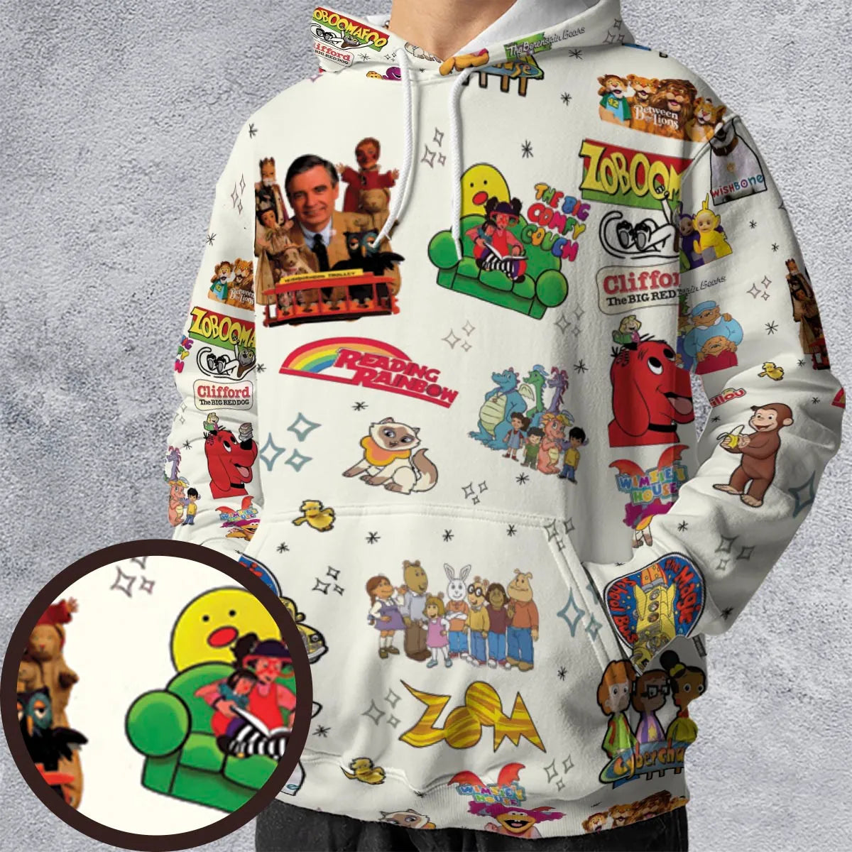 Full Print Hoodie - U9WSLFRC