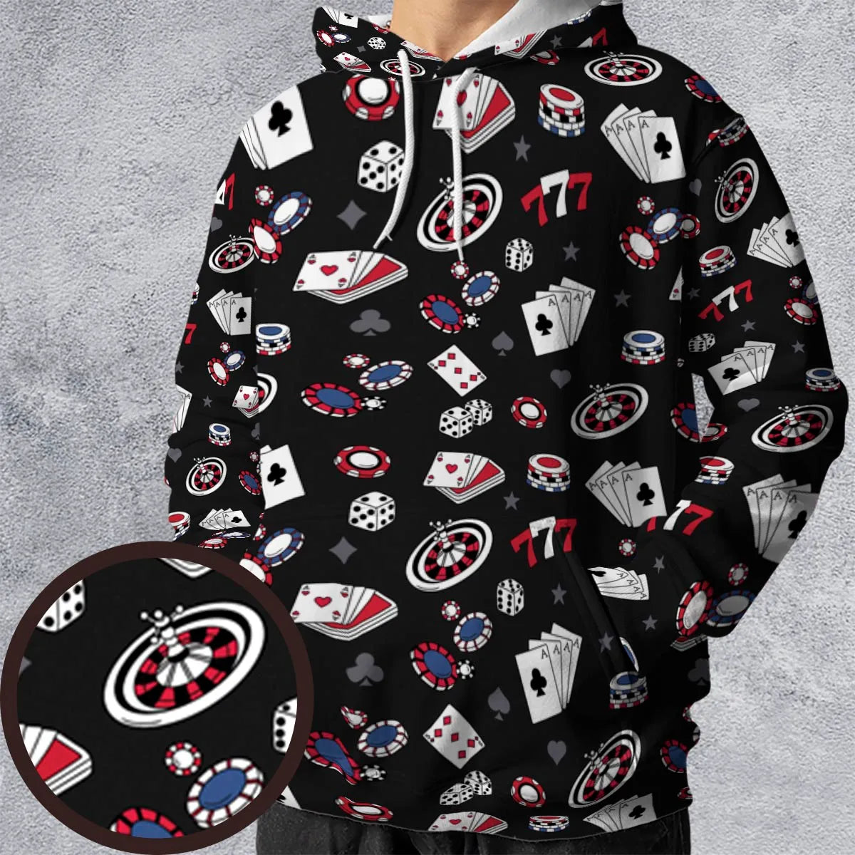 Full Print Hoodie - 279E59H1