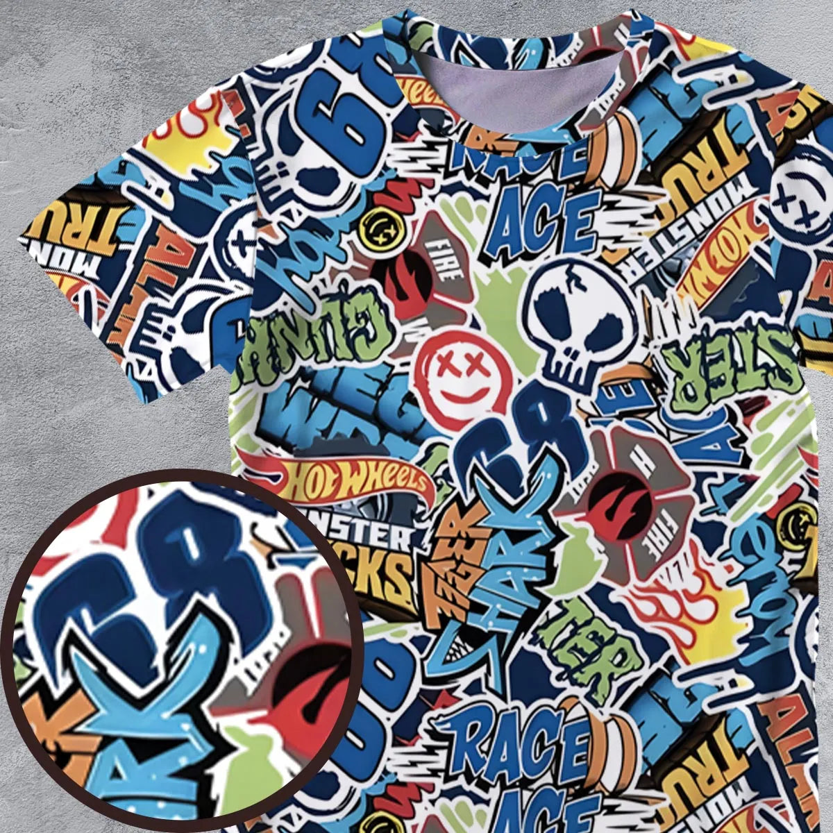 Full Print T-Shirt - YVZXW98P
