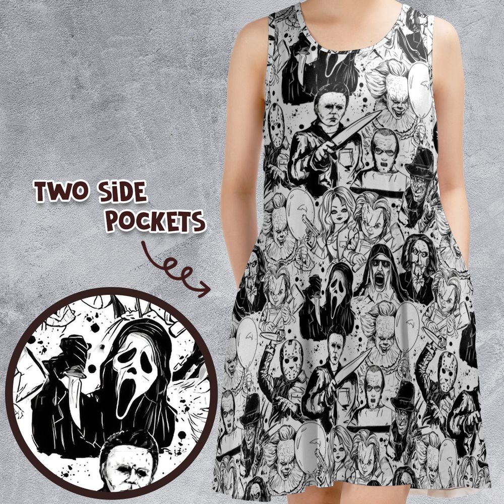 Sleeveless Dress - XDNRYJQL -  - 1