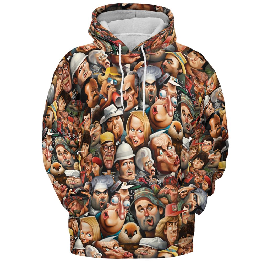 All-over Print Hoodie - 539MZGL9 -  - 2