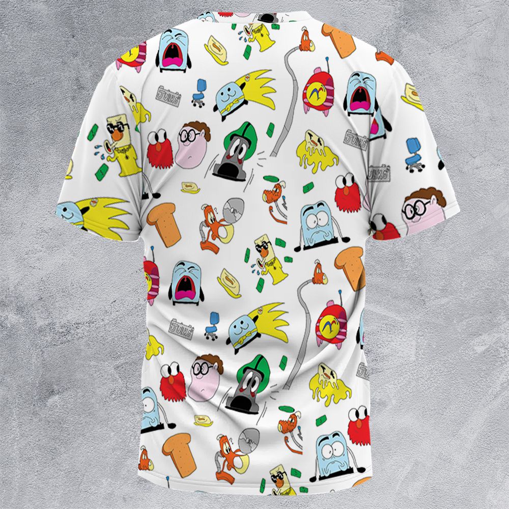 All-Over Print Unisex T-Shirt - SR4C13JW -  - 4