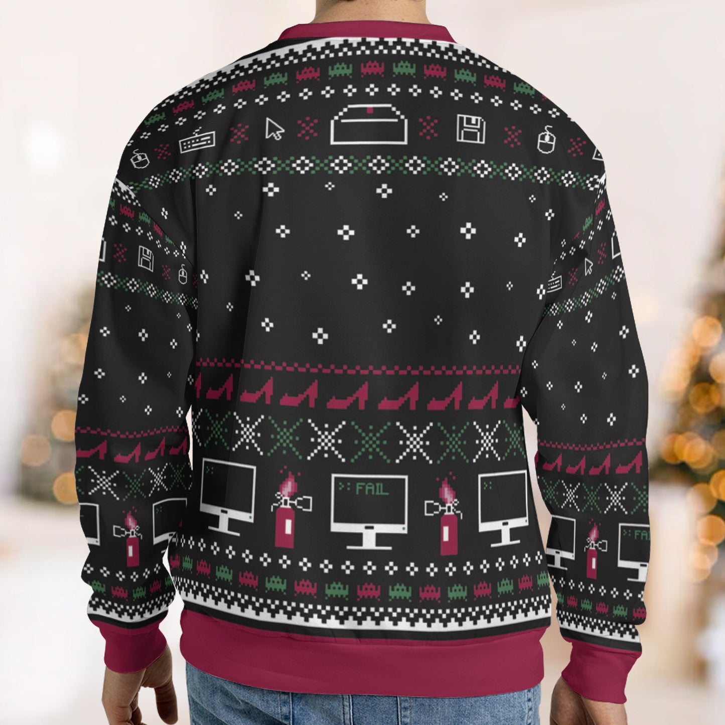 Ugly Christmas Sweatshirt - 5991RLGQ