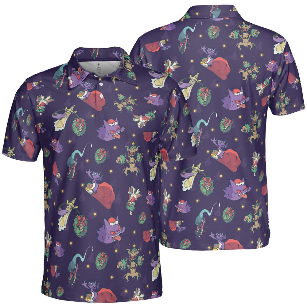 AOP Men/Women Polo Shirt - 82UC9JR3 -  - 2