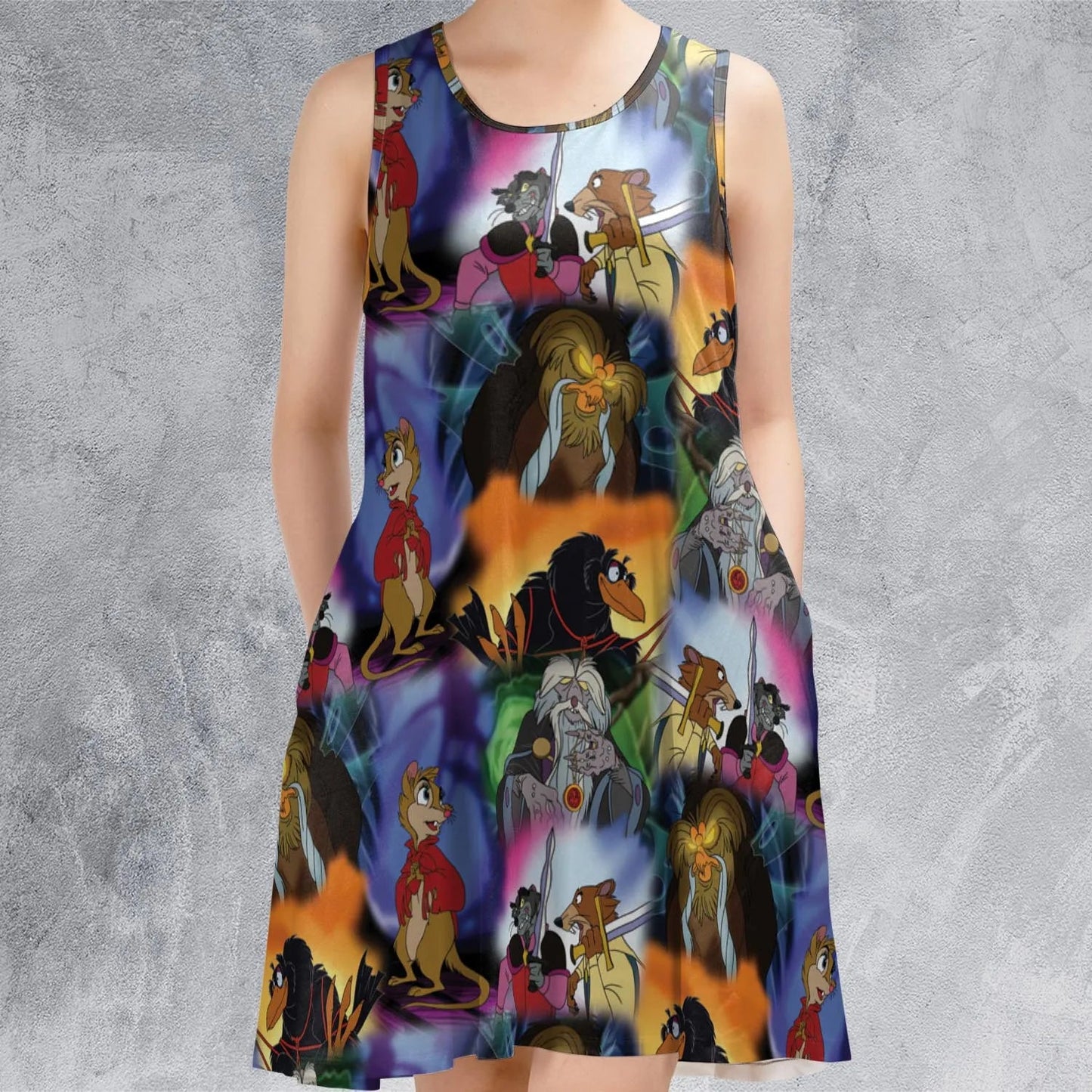 Casual Sleeveless Dress - K8TMU25M