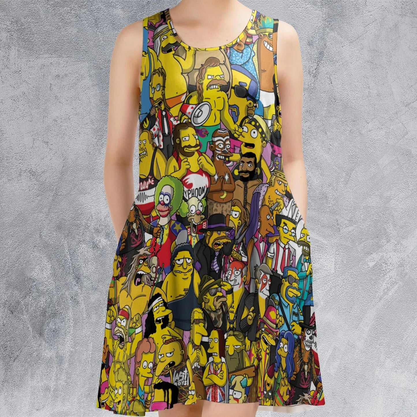Casual Sleeveless Dress - S95JGQE4