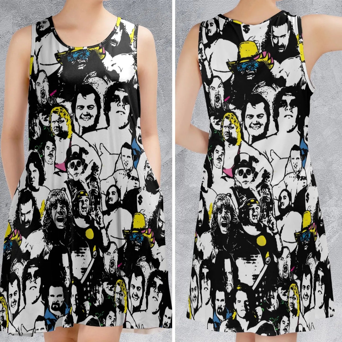Casual Sleeveless Dress - 9QJ7LHGV