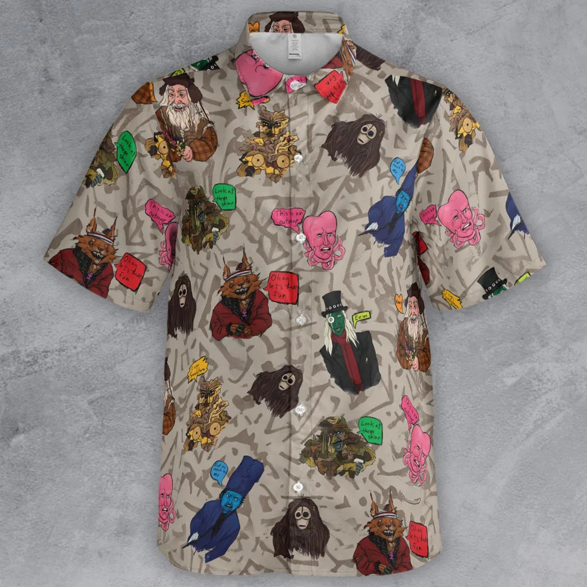 Short Sleeve Button Shirt - TCZ9GXEC