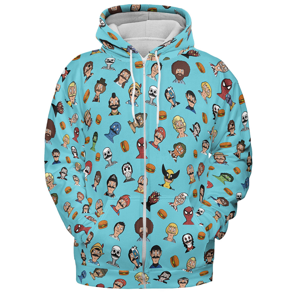Full Print Hoodie - WZYGBCWF