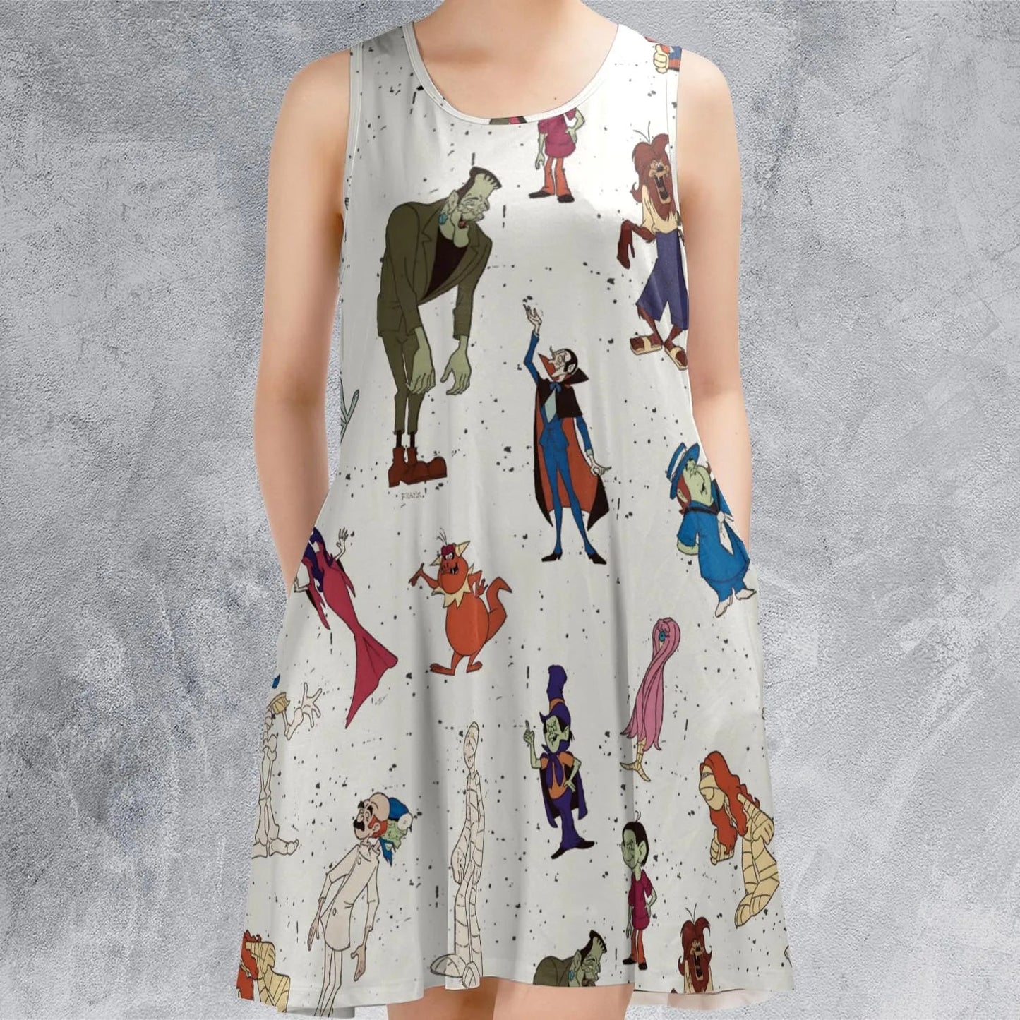 Casual Sleeveless Dress - LL8NJBHB