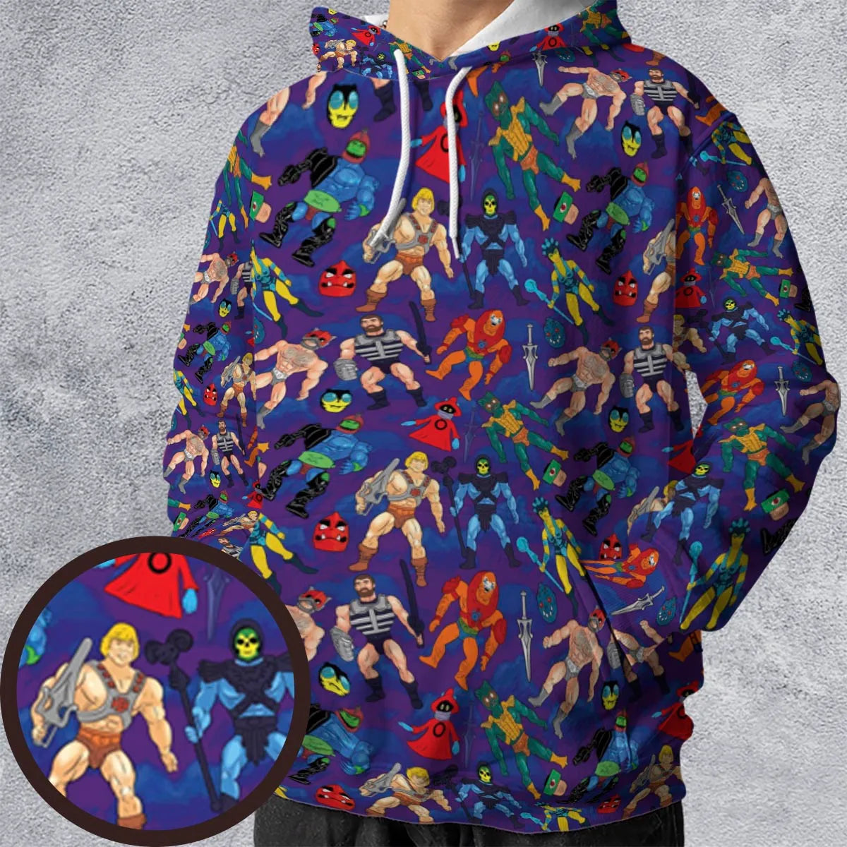 Full Print Hoodie - MRK3D8VR