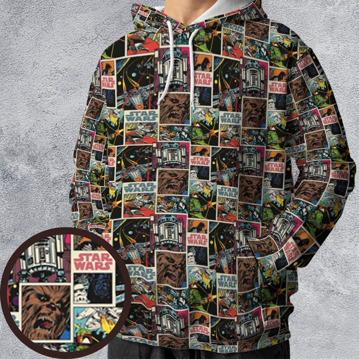 Full Print Hoodie - 7HZHNW44