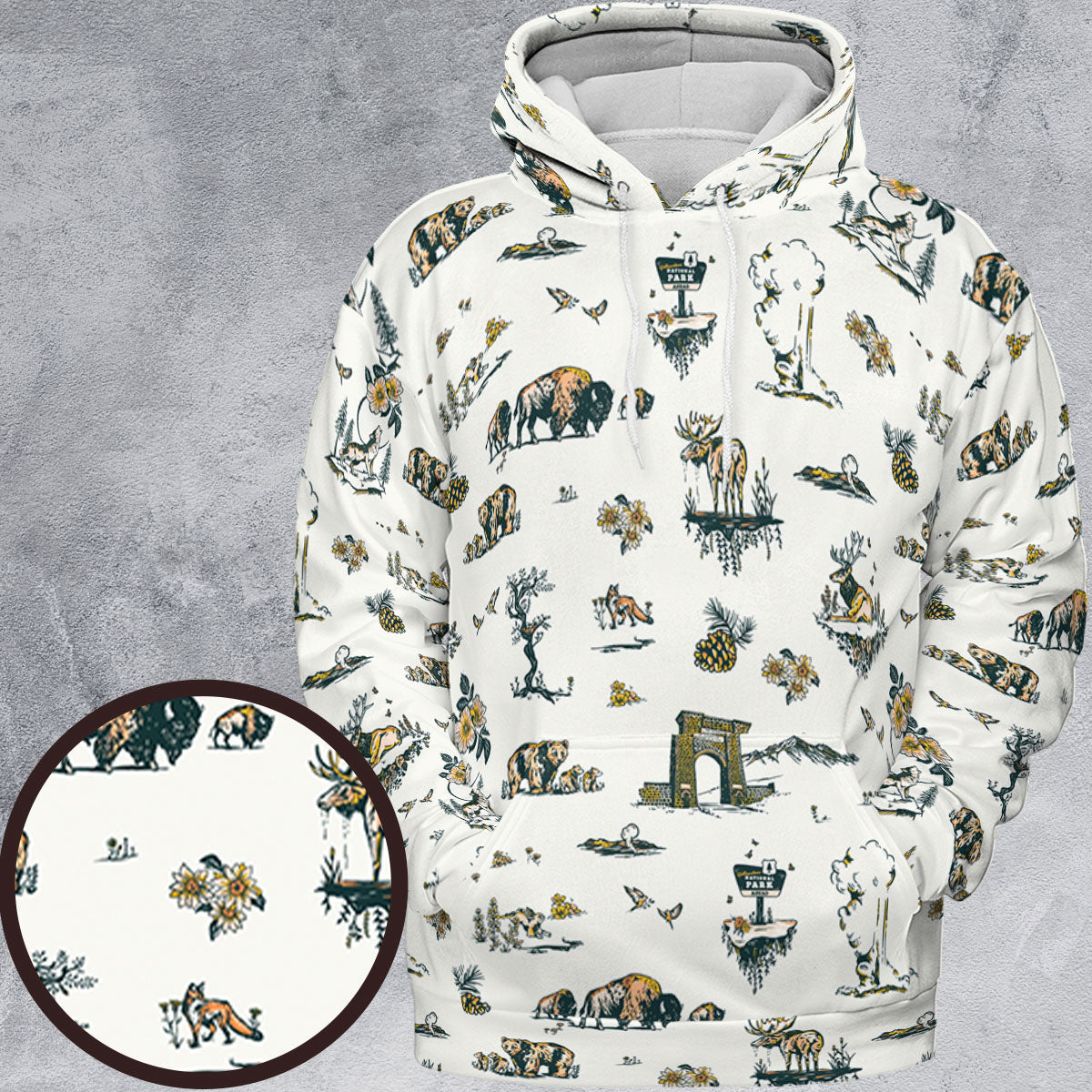 Full Print Hoodie - M5TJBCVW