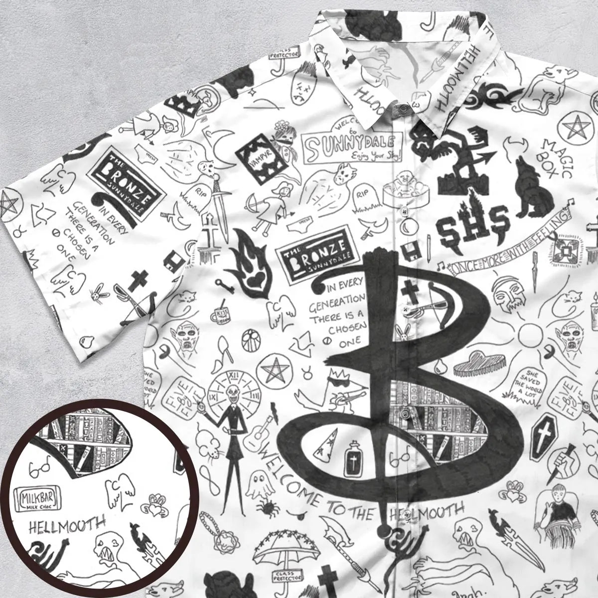 Short Sleeve Button Shirt - A9YK6ZGU