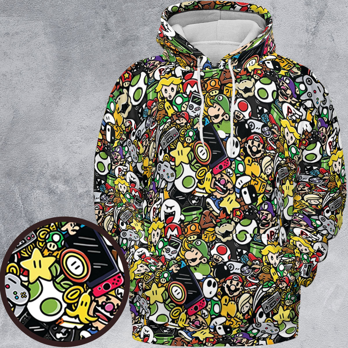 Full Print Hoodie - J76TCYT6