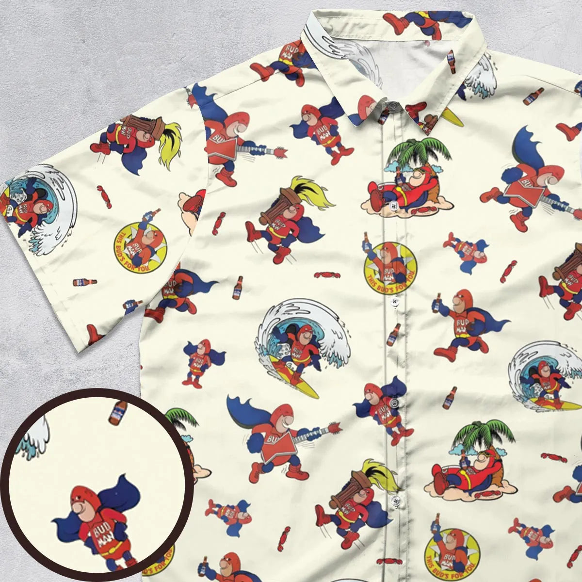 Short Sleeve Button Shirt - KRBAQJ1A