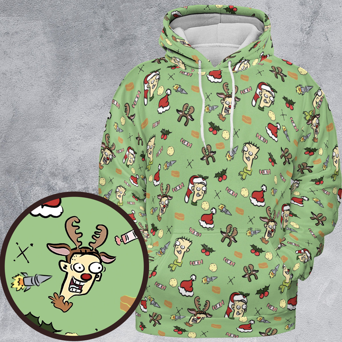 Full Print Hoodie - MWGJQ1D4