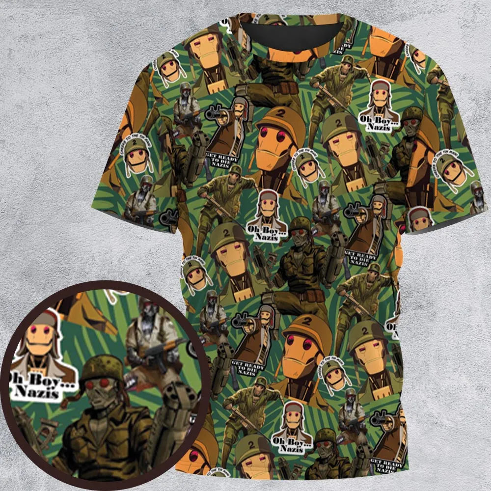 Full Print T-Shirt - GEQWAECA