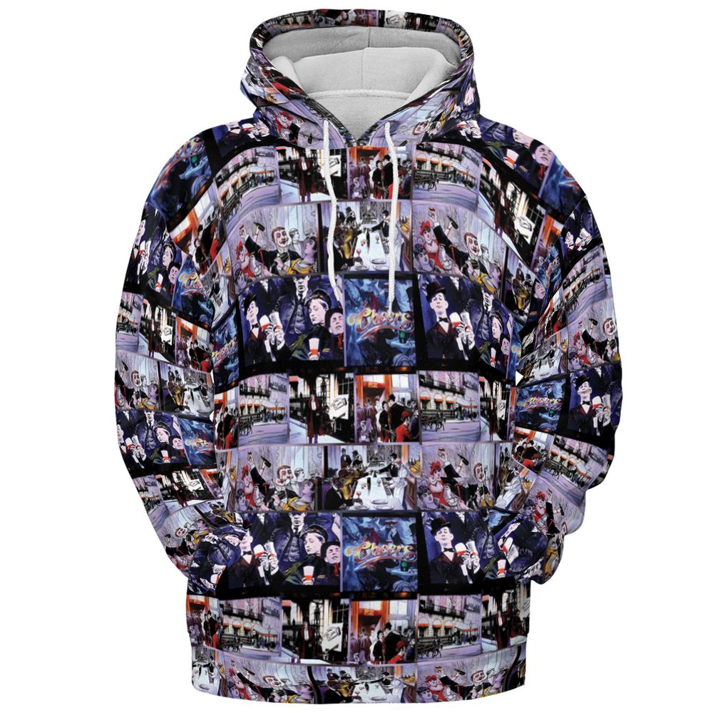 All-over Print Hoodie - 38SK1MEG -  - 2