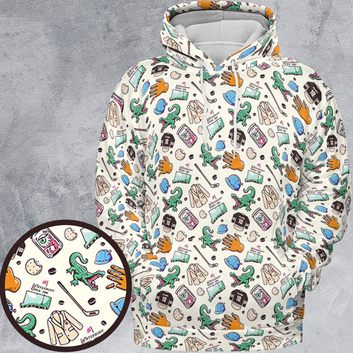 Full Print Hoodie - 4RA5NFYY