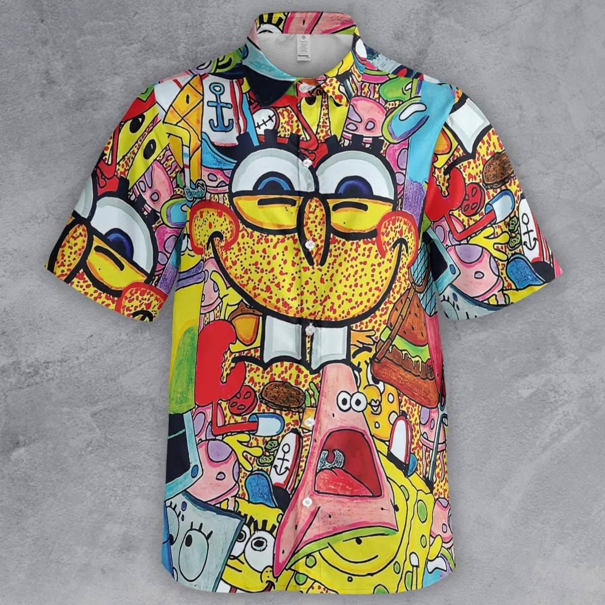 Short Sleeve Button Shirt - KHKVLUXD
