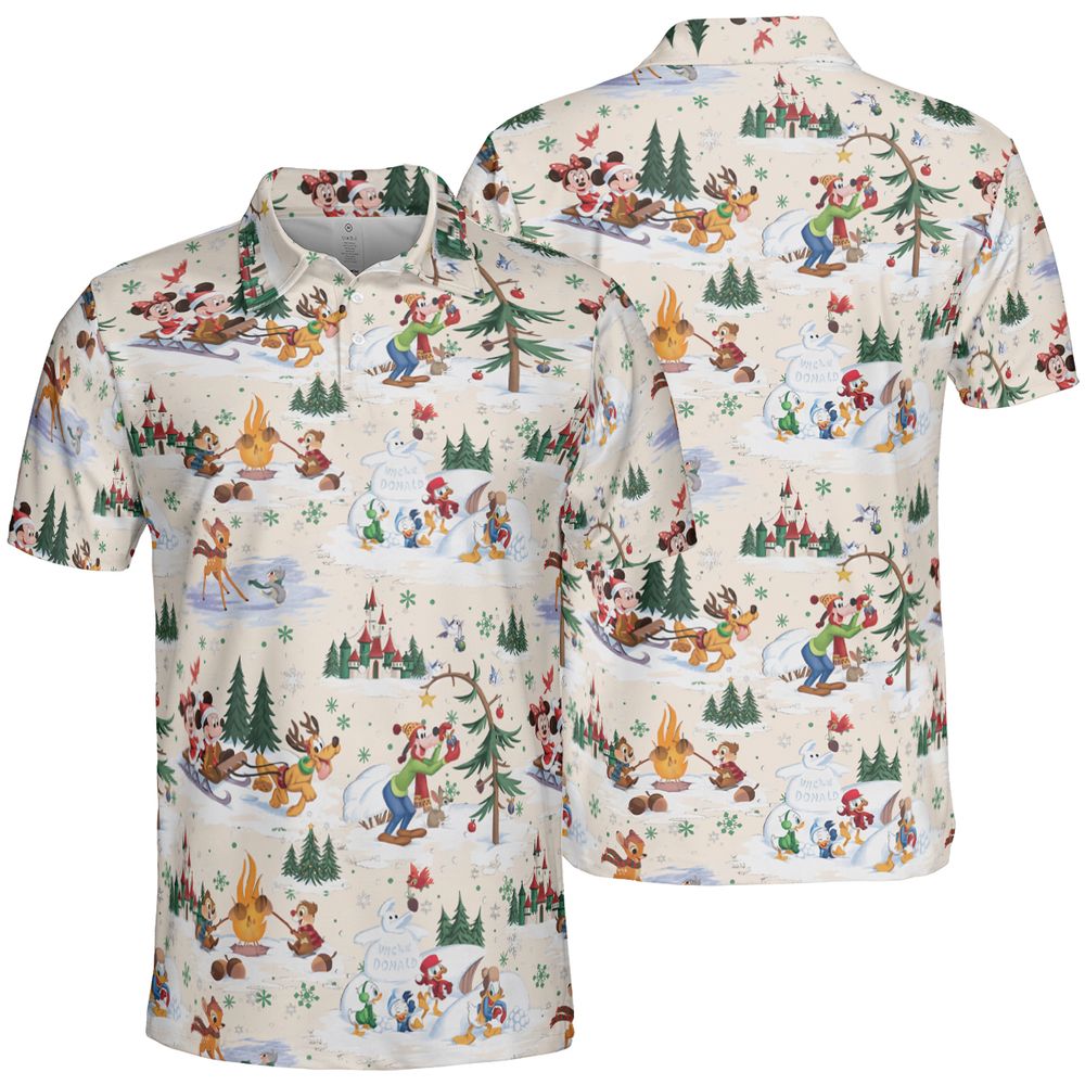 AOP Men/Women Polo Shirt - EGGWNKB4 -  - 2