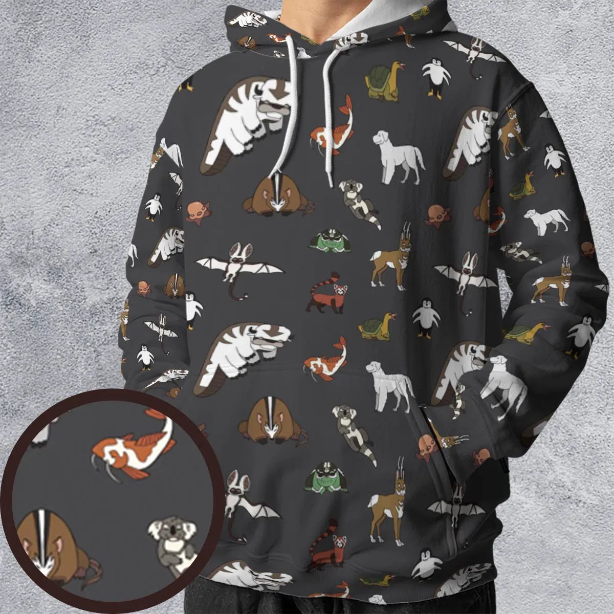 Full Print Hoodie - KHM5DJWP