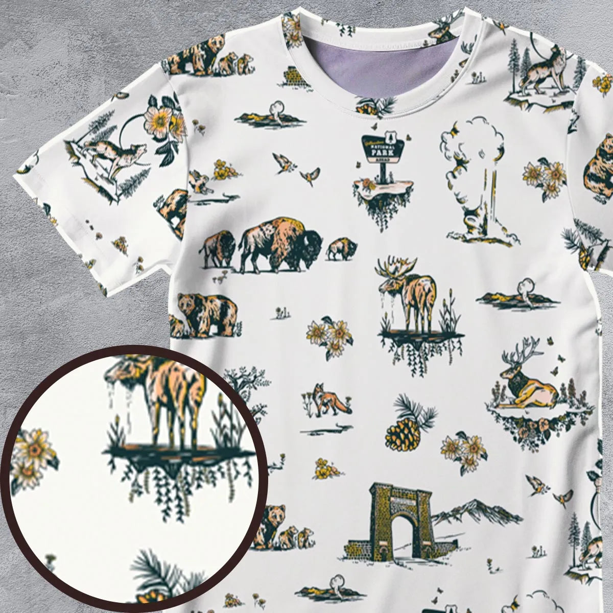 Full Print T-Shirt - 8R36K1VT