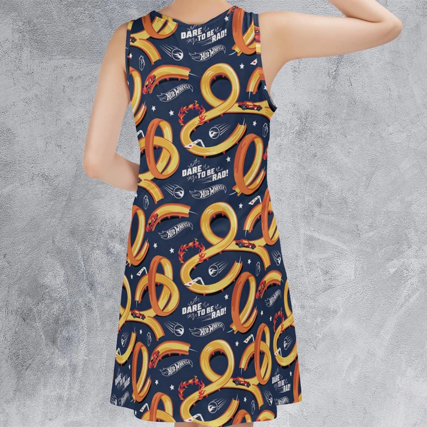Casual Sleeveless Dress - VFPPMX99