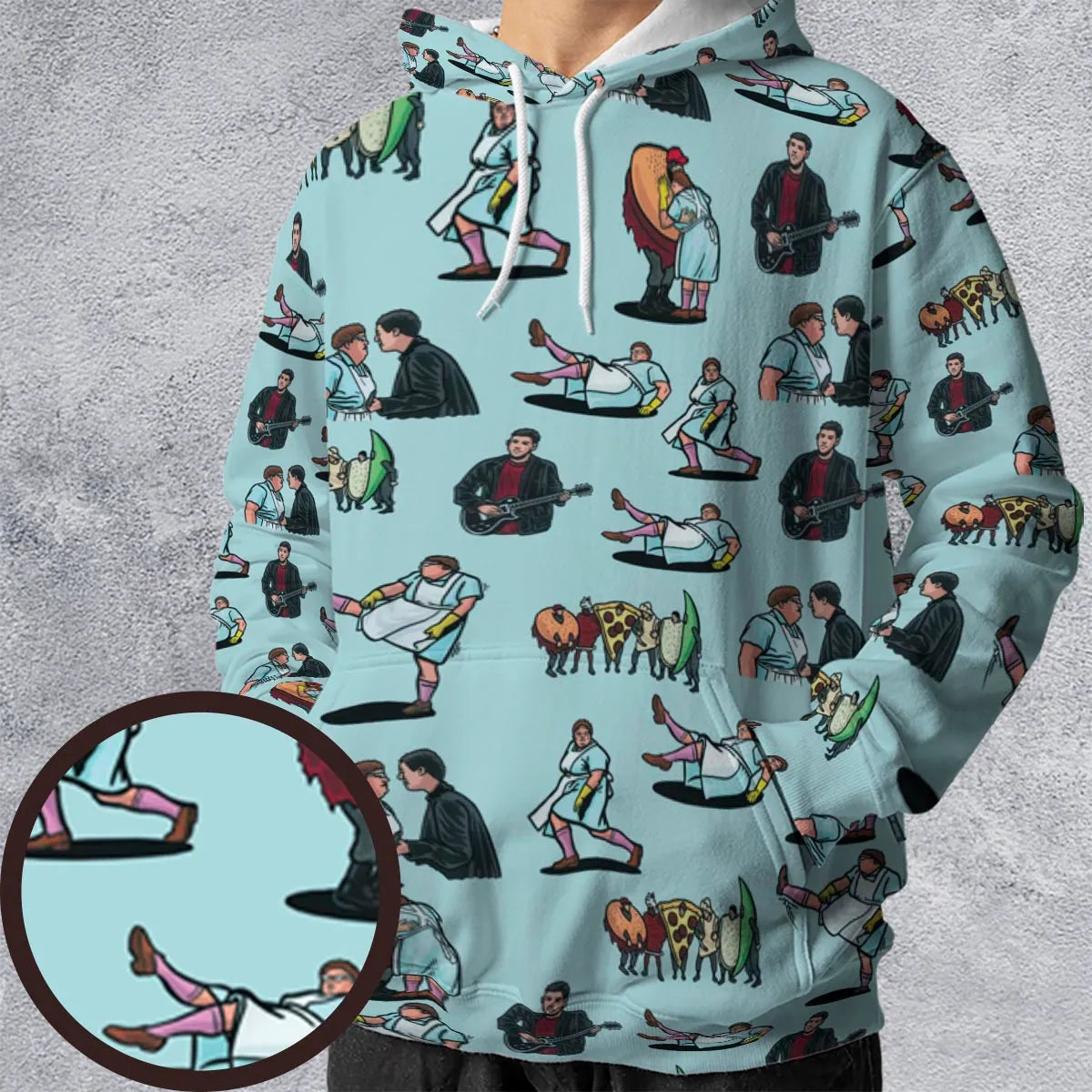 Full Print Hoodie - 1UK87LQ8