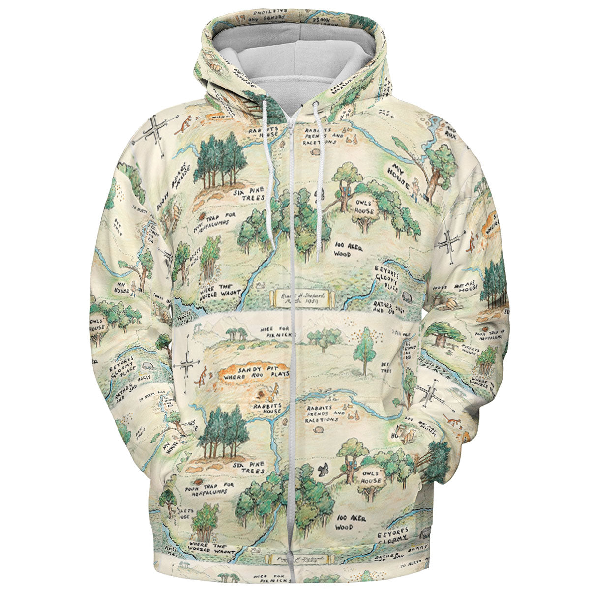 Full Print Hoodie - JAUH81JU