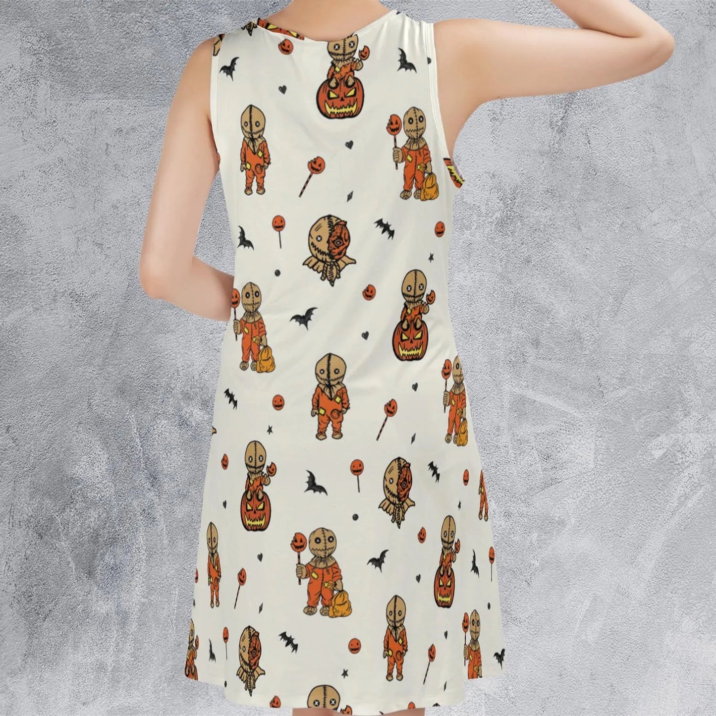 Casual Sleeveless Dress - KGZSYYN5