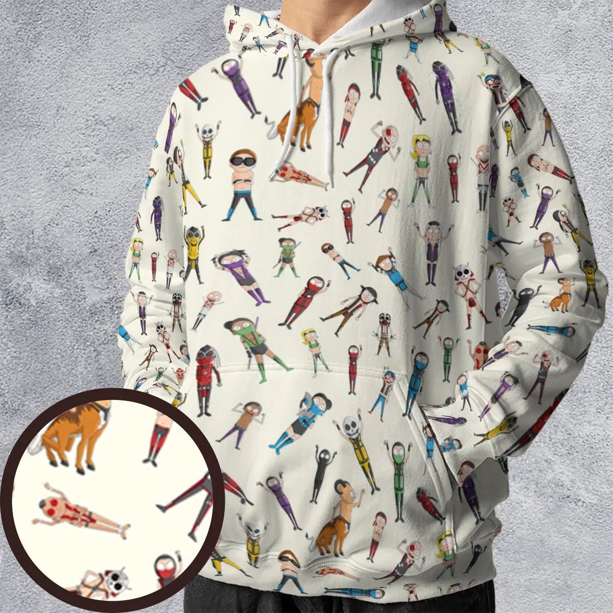 Full Print Hoodie - C1F9ZQ2A