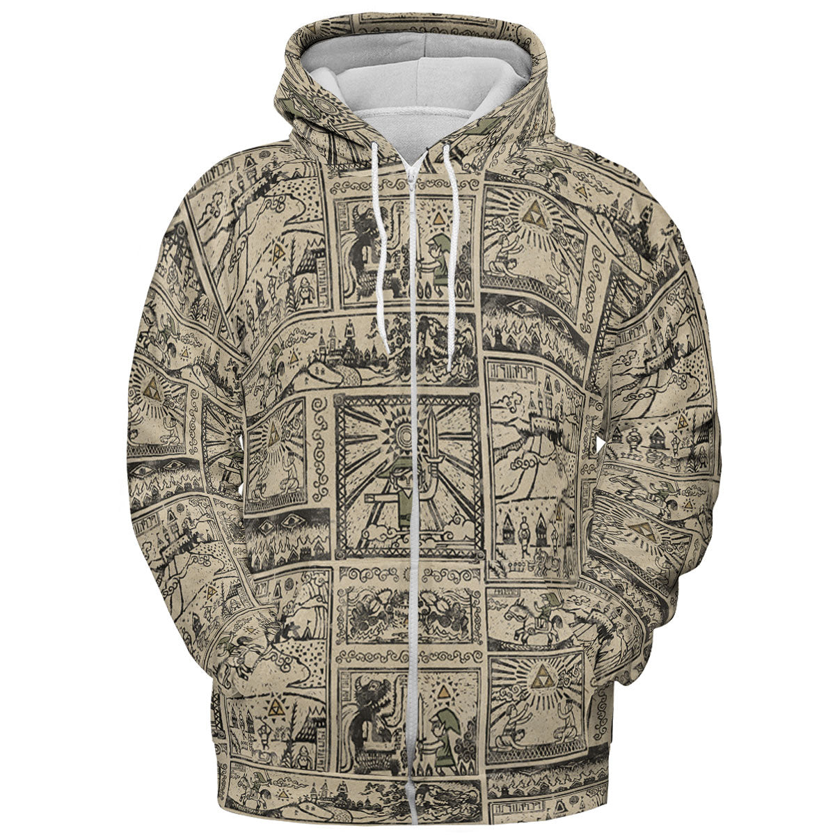 Full Print Hoodie - RK5RMRAU