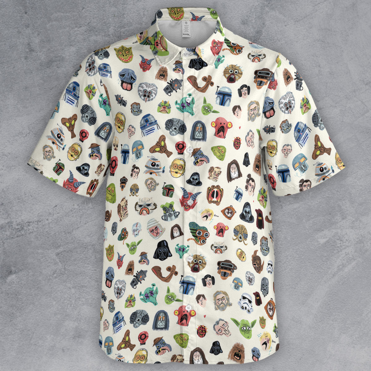 Short Sleeve Button Shirt - E87QG84U