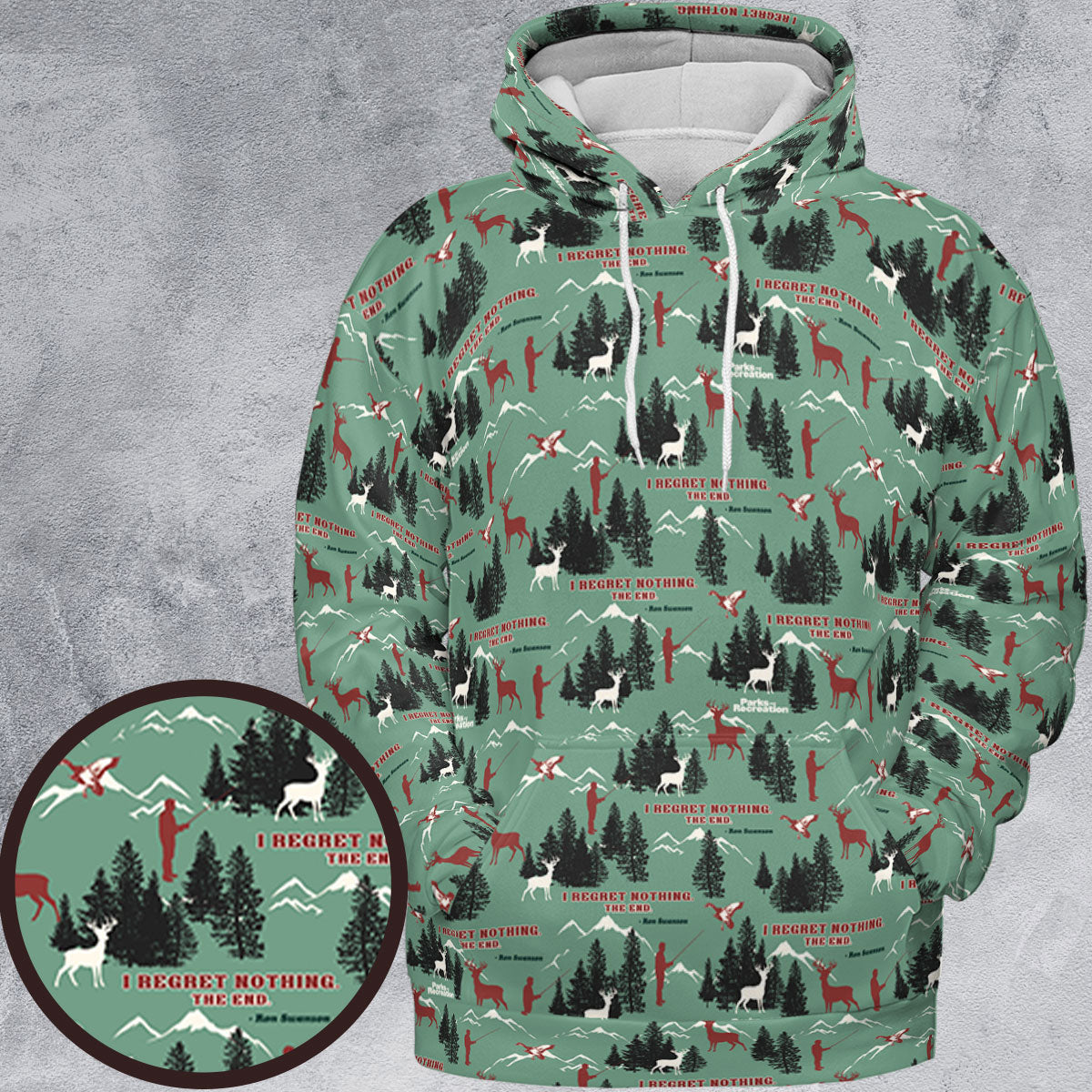 Full Print Hoodie - C51NQ6MG
