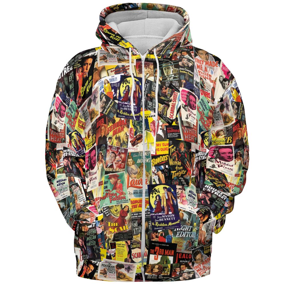 All-over Print Hoodie - YN6F7UQC -  - 3