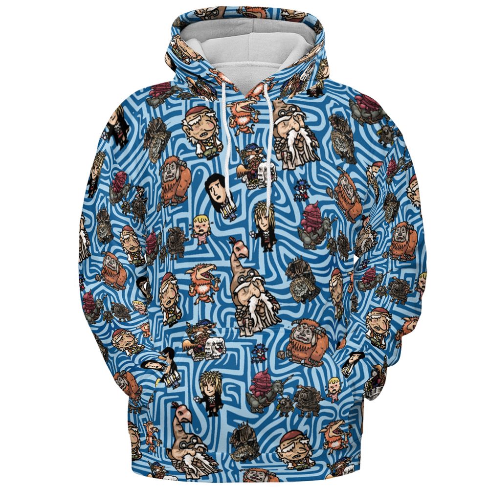 All-over Print Hoodie - R8HPBJRN -  - 2