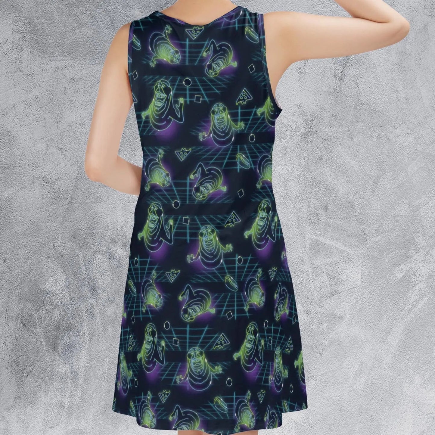 Casual Sleeveless Dress - SL51K81Y