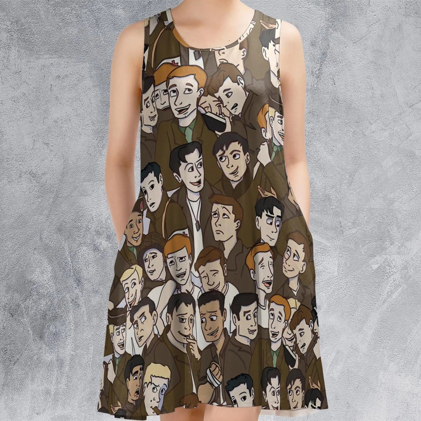 Casual Sleeveless Dress - 9X6MN7R7