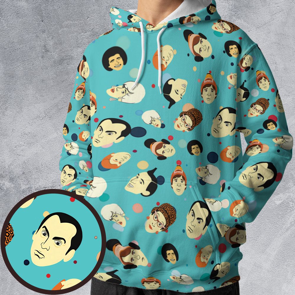 All-over Print Hoodie - 1PDK1L5C -  - 1