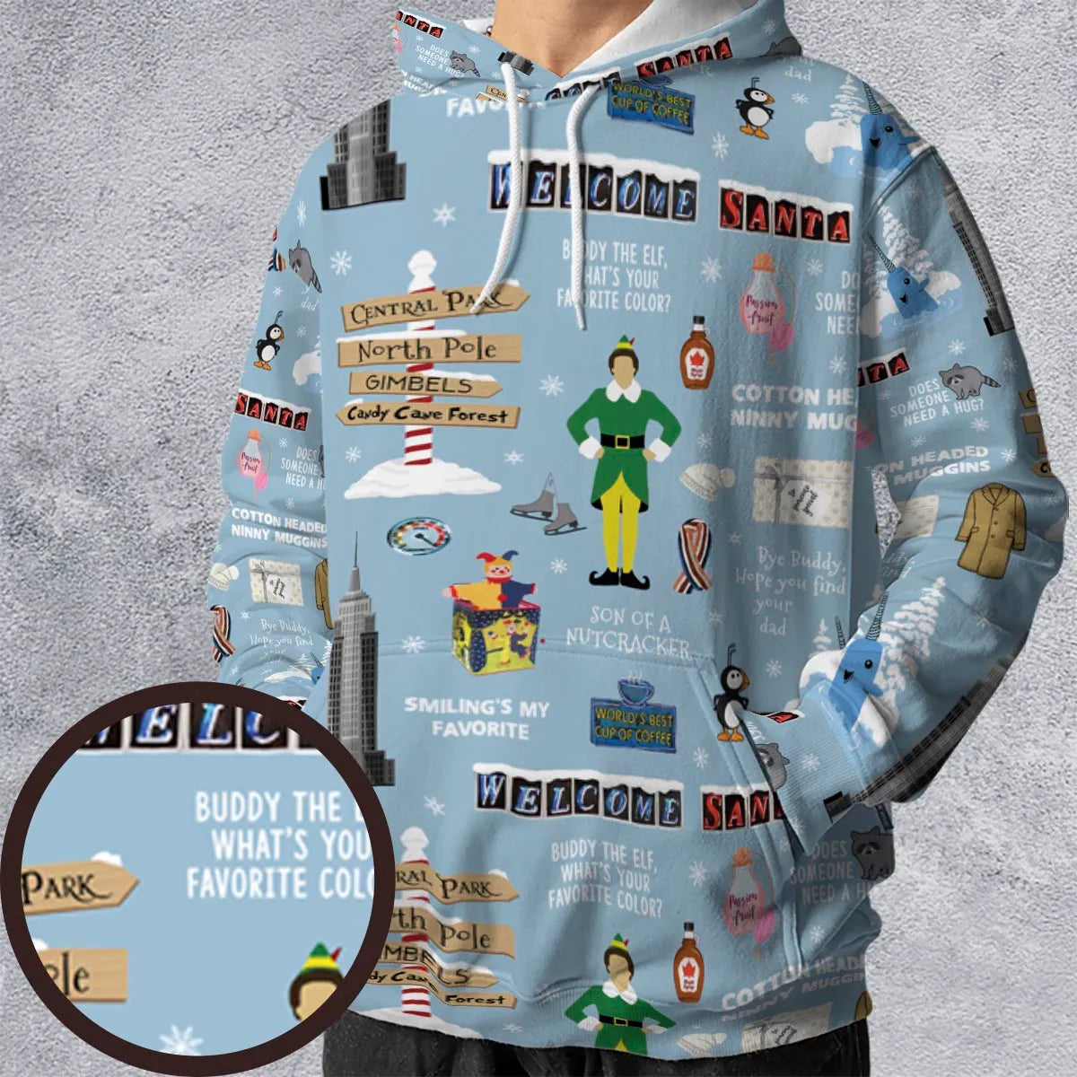 Full Print Hoodie - VD66CCP1