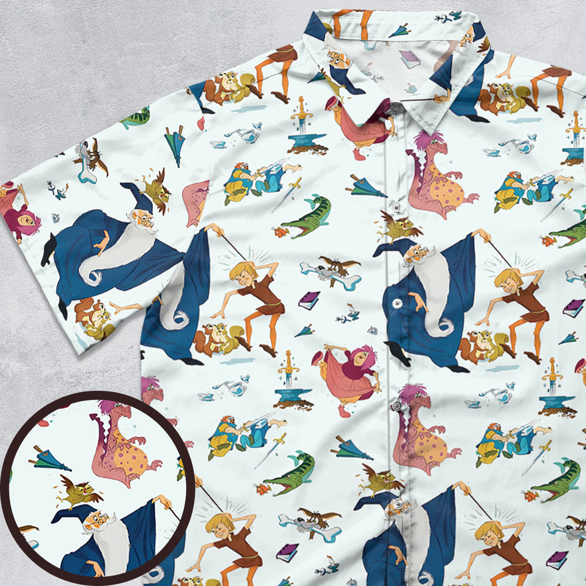 Short Sleeve Button Shirt - YD7MH75D
