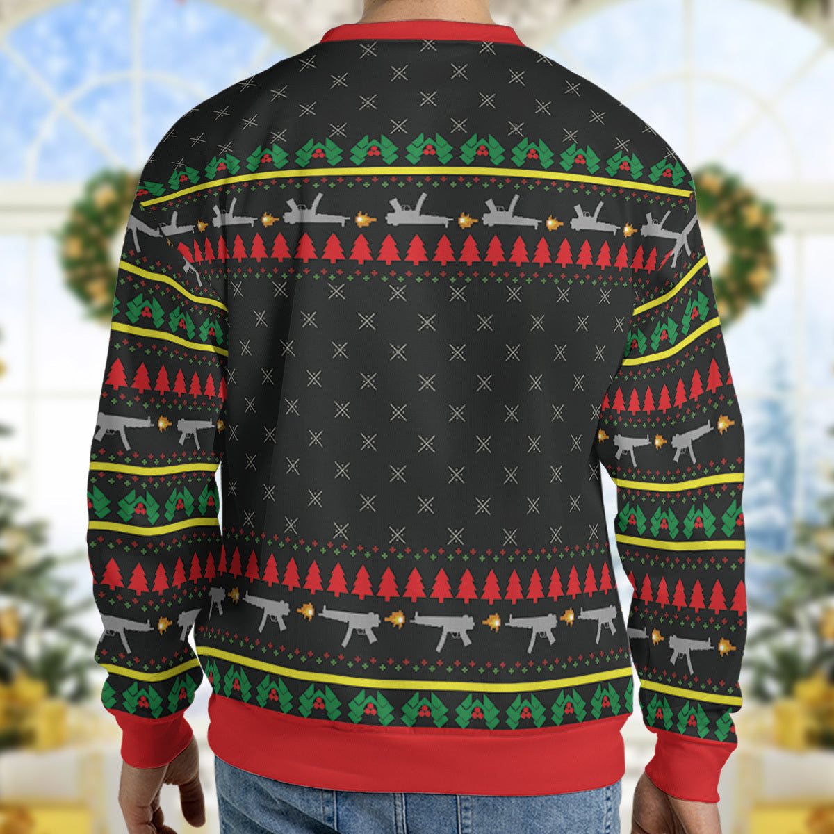 Ugly Christmas Sweatshirt - E1A9SQLP